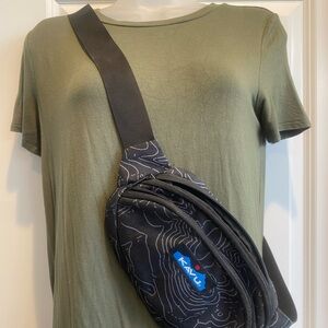 KAVU Canvas Spectator Waist Pack Belt Bag Fanny Pack Pouch